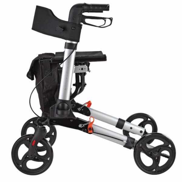 Stilfuld sølv rollator