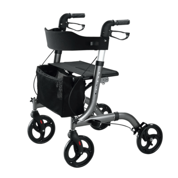 Rollator set fra siden