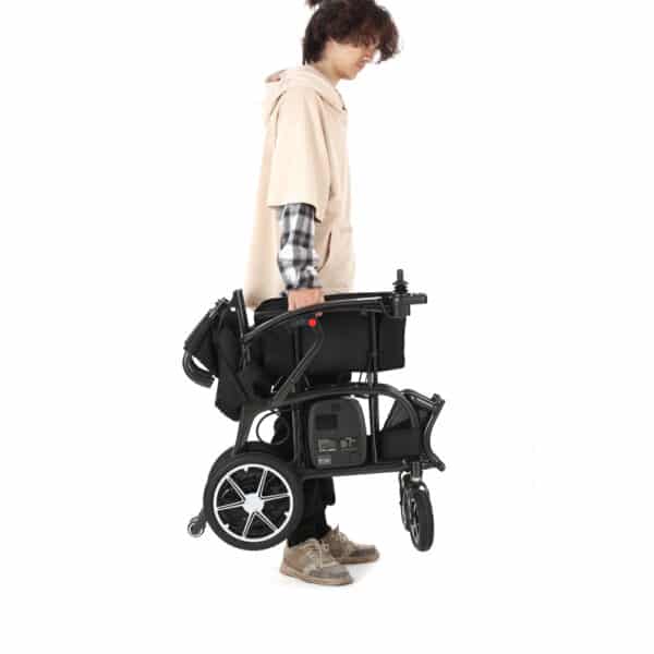 Lia  - Kulfiber El Kørestol - Kun 11.6 KG - Billede 3