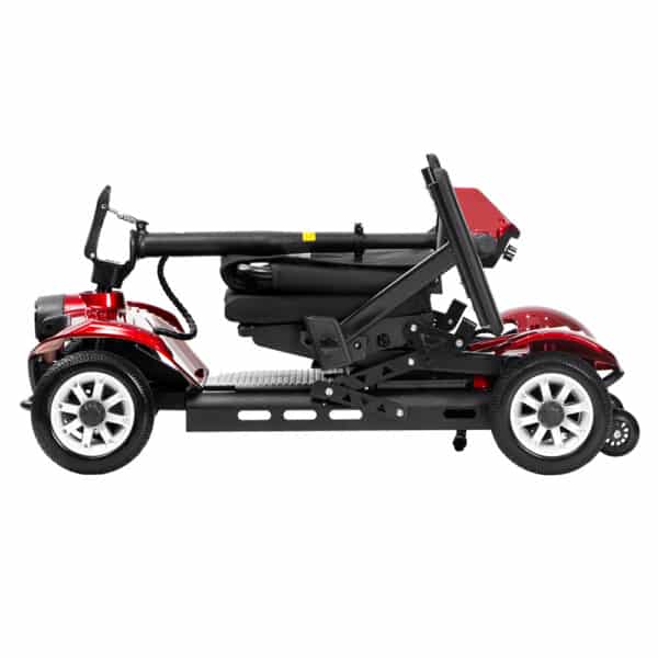 Colibri Light -  Sammenklappelig Rejse Scooter - Kun 18 Kg -  Med Kurv - Billede 6