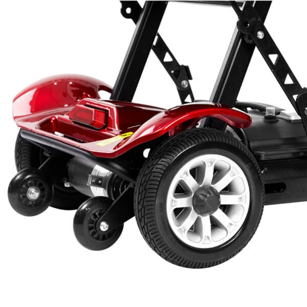 Colibri Light -  Sammenklappelig Rejse Scooter - Kun 18 Kg -  Med Kurv - Billede 7