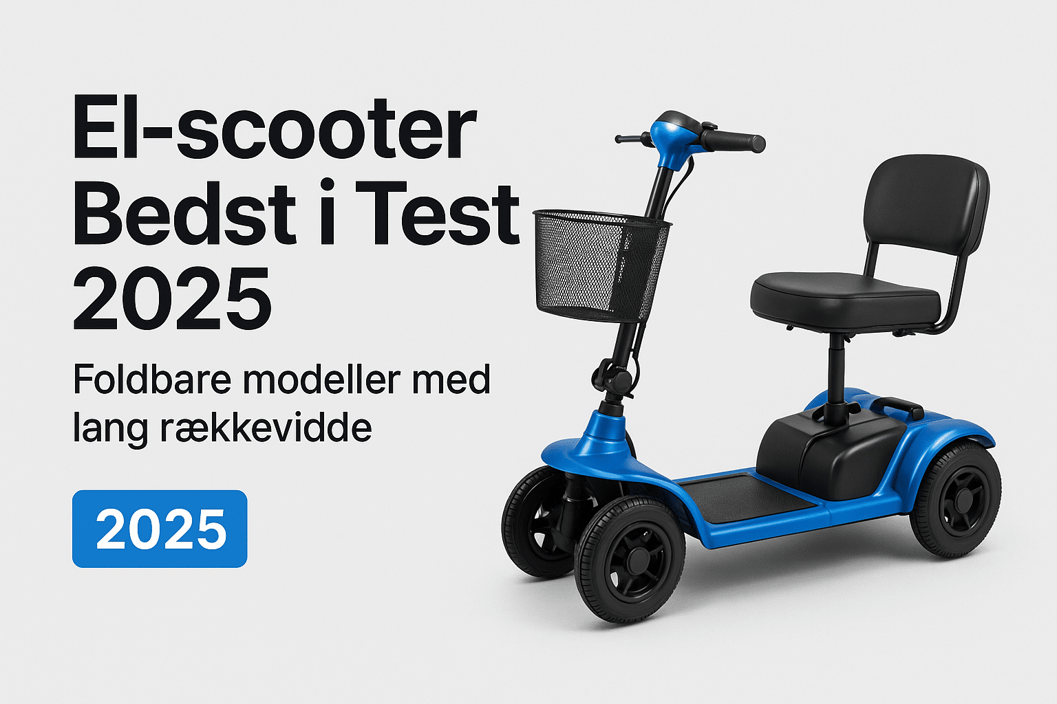 El scooter bedst i test 2025