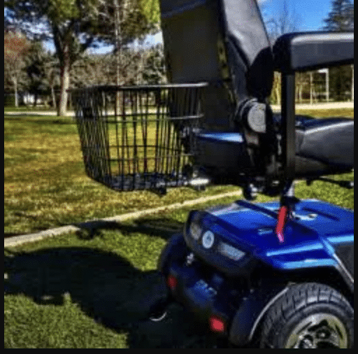 Ekstra kurv til bagside af scooter