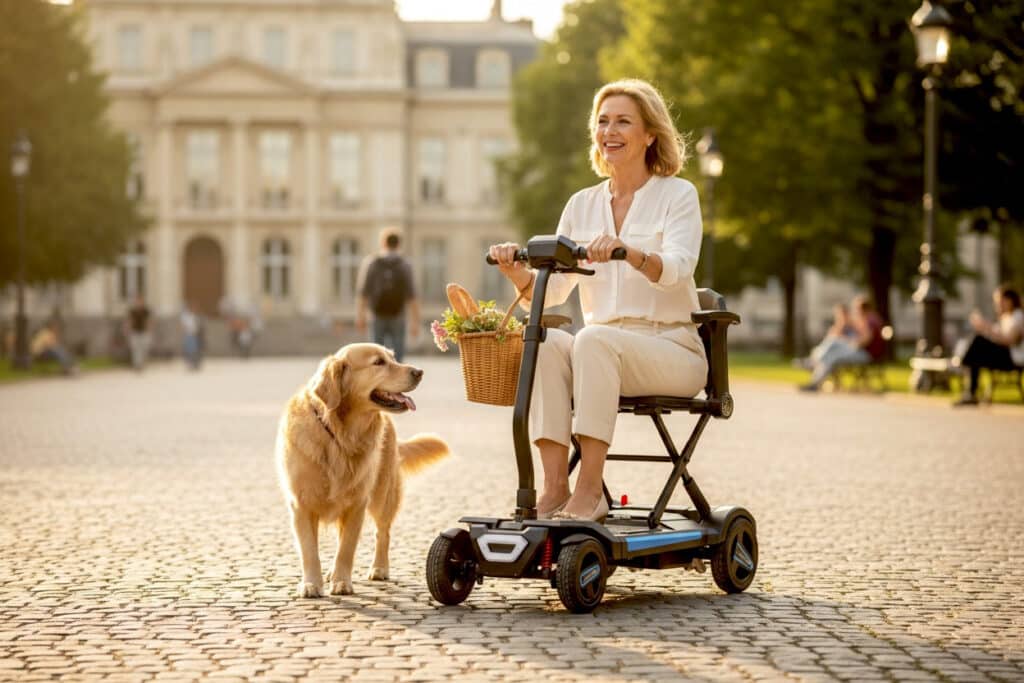 El-scooter Libercar Zenit brosten